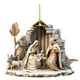 thumbnail image 2 of Nativity Ornaments Sublimation Unique Christmas Decor Christ Baby Mary Gift Christmas Tree Decoration, 2 of 5