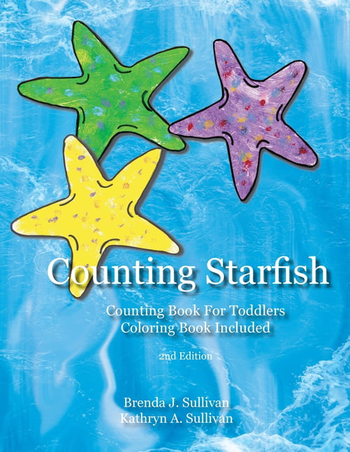 Kids Count: Counting Starfish : Counting Book For Children Coloring Book  Included (Series #2) (Edition 2) (Paperback) 
