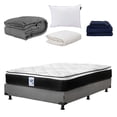 thumbnail image 1 of Colchón Matrimonial Dicasa Premier + Box Rivo + Edredón Homy + Sábanas Softy + Protector + Almohada One, 1 of 8