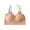 Coffee, variant on Sleep Bras for Women Fashion Bra Solid Vest Camisole Breathable Push Up Tops Underwear V-Neck Padded Bra Feature Hook and Eye Closure Training Bra Style Y-95 , Yellow