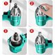 thumbnail image 4 of Cabezal de llave eléctrica sin escobillas brillar eje de acero adaptador de funda de llave llave moderna llave de tubo herramienta de aleación de cromo vanadio S, 4 of 4