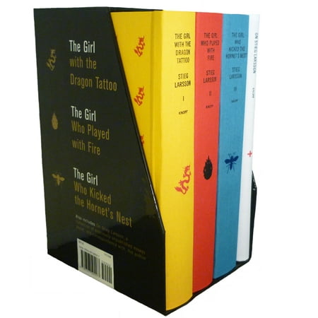 Stieg Larsson's Millennium Trilogy Deluxe Box Set : The Girl with the Dragon Tattoo, The Girl Who Played with Fire, The Girl Who Kicked the Hornet's Nest, Plus On Stieg