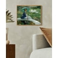 thumbnail image 6 of Drsoum Vintage Framed Wall Art Classic Elegant Lady Holding An Umbrella Victorian Wall Prints Kitchen Bathroom Office Decor 8x10in Natural Framed, 6 of 6