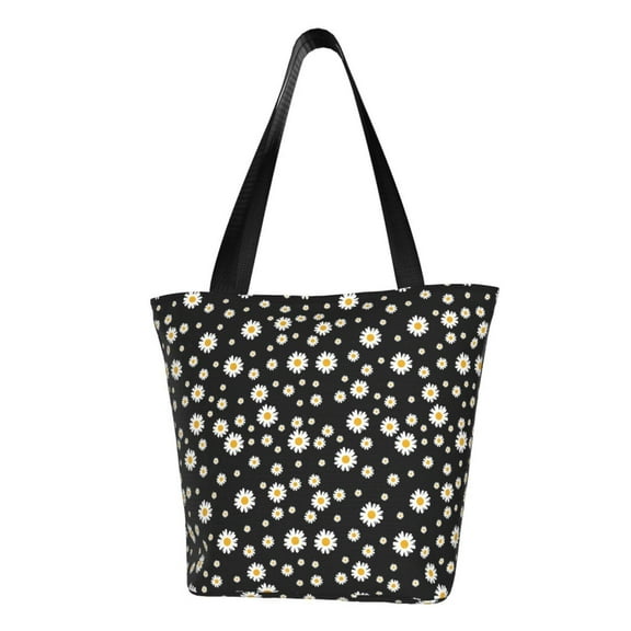 Xecao Daisy for Tote Bag for Women -Tote Shoulder Bag with A Little Pocket Inside, Perfect for Travel and Work.
