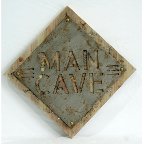 Man Cave Metal Cutout Wall Art