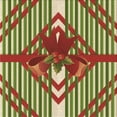 thumbnail image 1 of Ahgly Tapis d'Intérieur Lavable en Machine Carré Marron Selle, 4 Pieds Carré, 1 of 7
