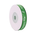 thumbnail image 2 of 9m Merry Christmas Letter Print Silk Satin Ribbon DIY Craft Gift Wrapping Decor/ 1cm Ribbon, 10 yards (9 meters) Green, 2 of 3
