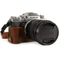 thumbnail image 1 of MegaGear Ever Ready Genuine Leather Camera Half Case Compatible with Fujifilm X-T4, 1 of 5