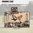 thumbnail image 7 of Xoenoiee Butterfly Leopard Cow Print Golf Cart Seat Cover Cart Seat Cushion Cover Lightweight Golf Blanket Golf Club Car Accessories for More 2-Person Seats Club Car, Easy to Install, 7 of 7