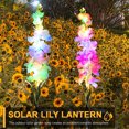 thumbnail image 2 of Luces Solares para Exteriores Jardín 2/4 Piezas Dos Modos Delphinium, 2 of 9