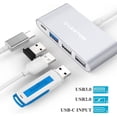 thumbnail image 3 of LENTION Multi-function 4-in-1 USB C Hub,USB to USB C Splitter with Type C Charging Adapter Compatible with MacBook Pro,New Mac Air/Surface, ChromeBook, More(C13), 3 of 11