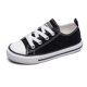 thumbnail image 4 of Zapatos de lona para niños, estilo primavera y otoño, zapatos bajos con cordones, zapatos de tabla para niños y niñas, zapatos blancos para bebés, zapatos casuales de tela, 4 of 6