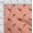 Peach, variant on oneOone Organic Cotton Poplin Twill Fabric Bird Block Fabric Prints By Yard 42 Inch Wide