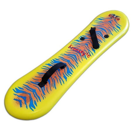 Heelside Freestyle Snowboard - Flexible Flyer Freestyle 110cm Foam Kid's Beginner Snowboard