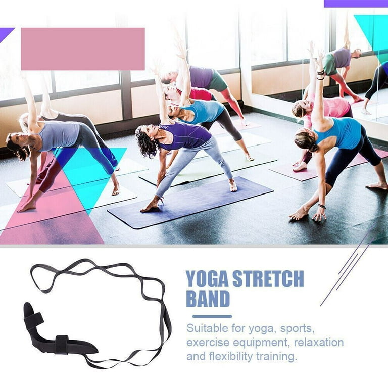 BOB AND BRAD Stretch Strap, 12 Loop Yoga Strap Stretch Restore
