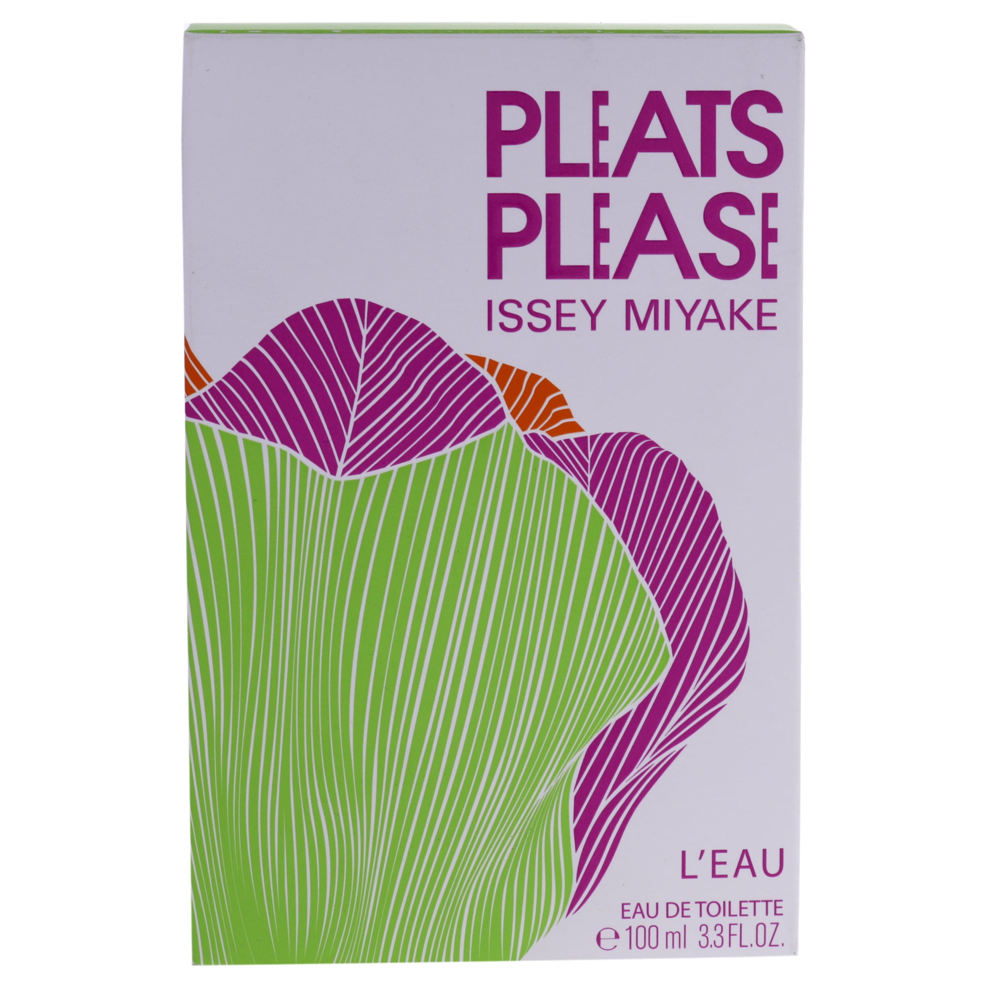  Issey Miyake Pleats Please Leau Women 3.3 oz EDT Spray, single  (NLP133296) : Beauty & Personal Care