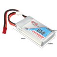 thumbnail image 5 of Gaoneng GNB 7.4V 550mAh 2S 80/160C Lipo Battery JST Plug For RC Drone, 5 of 5