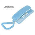 thumbnail image 3 of YLSHRF Wall Mounted Telephone Landline Phones for Hotel Family Corded Telephone Call Blue, 3 of 8