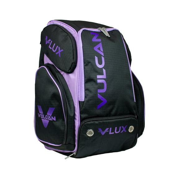 Vulcan Pickleball VLUX Backpack | Black & Purple | Multiple Styles