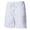 White, variant on Sngxgn Men's Shorts Casual Classic Fit Stylish Elastic Waist Summer Beach Shorts with Pockets Sport Shorts(Beige,XXXXXL)