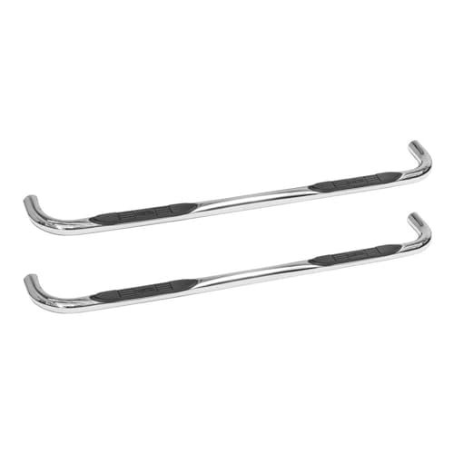 Westin 23-4125 E-Series 3 Round Nerf Step Bars Fits Sierra 1500 Silverado 1500