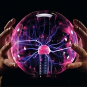 Discovery #Mindblown Color Changing Glass Plasma Globe Lamp,1.7 lb, 6.25 in x 12.25 in