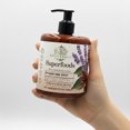 thumbnail image 5 of LOCION CORPORAL NUTRITIVA CON EXTRACTO NATURAL DE GINSENG Y ESENCIA DE LAVANDA FRANCESA  SUPERFOODS 500 ML, 5 of 5