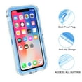 thumbnail image 4 of SOATUTO iPhone XS MAX Case,Heavy Duty Defender Cover Full Armor Body Shockproof Protection Bumper,3 in1 Layers Hybrid TPU Rugged Rubber with Hard PC Panel Compatible with iPhone XS MAX(Blue), 4 of 6