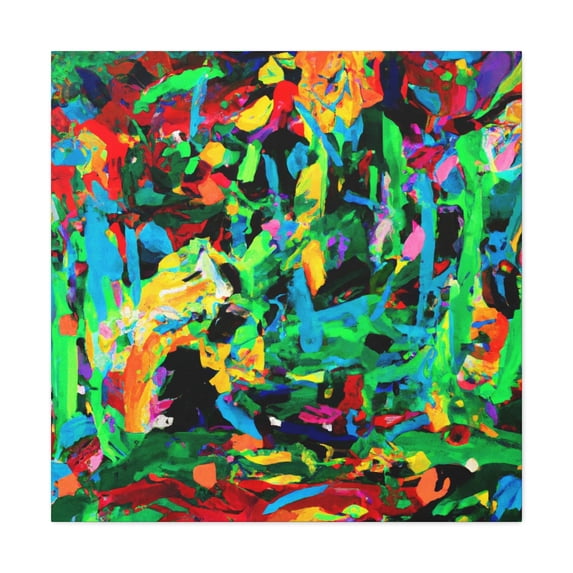 Sunlit Urban Fauvism - Canvas