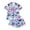 /c43Light Blue74, variant on CUZIBR Toddler Pajamas For Girls Halloween Short Sleeve Bow Print Button Down Shirt And Shorts 2 PC Sleepwear Ghost Pumpkin Spider Graphic Lapel Smooth Cozy Party Daily Nightwear,Black,3-4 Years