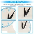 thumbnail image 4 of 1PC 2-Hand Non-link Clock Model Unique Time Learning Plaything Teaching Aids, 4 of 9