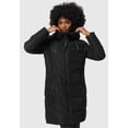 thumbnail image 6 of Marikoo Women's Warm Winter Coat with Hood - Quilted Thigh-Length Jacket - Natsukoo XVI, 6 of 8