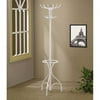 Coaster Coat Rack with Umbrella stand, White