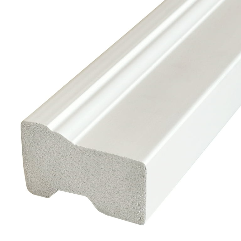 TRIMUI BRICK ホワイト Brick Moulding #180 - Primed Fingerjoint Pine - 7' - Seconds