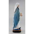 thumbnail image 4 of Our Lady of Grace Blessed Virgin Mother Mary Catholic Religious Gifts Resin Colored  Durable 8 Inch Statue Figurine Decoration, 4 of 9