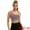 Purple, variant on Unique Bargains Women's V-Neck Workout Crop Top Bra U Back Sports Bras S Blue