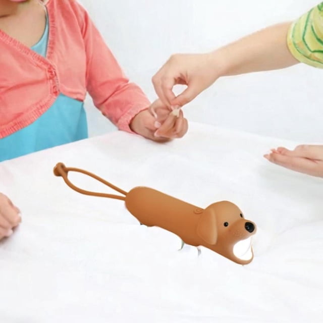 Linda linterna LED mini luz flash flash suave ergonómico empuñadura animal luz de mano con forma de animal para suministros para fiestas en casa Perro