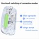 thumbnail image 4 of Ratón Inalámbrico Transparente de 2,4 G, Recargable por USB, con Bluetooth, Ergonómico, para Juegos, para PC, Portátil, Escritorio, Modo Dual, Silencioso, 4 of 5