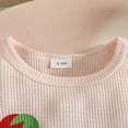 thumbnail image 5 of Xyant Toddler Baby Girl Summer Clothes Sweet Girl Strawberry Sleeveless Shirt Shorts Set Infant Cute Summer Outfits (Beige,12-18 Months), 5 of 7
