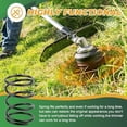 thumbnail image 3 of 3660582001 Trimmer Head Spring and Nut Fits for EGO ST1510T ST1500SF ST1500 ST15000-S ST1500F ST1510S ST1520 ST1530 and STA1500 15" String Trimmers Replacement Spring AH1300 AH1520 AH1530 AH1531(4PCS), 3 of 7