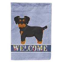 Morkie Welcome Garden Flag