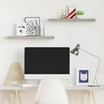 thumbnail image 2 of Ballucci 24" Floating Shelves for Wall, 2-Pack with Invisible Brackets, 6" Deep, Gray Oak, 2 of 9