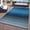 BLUE, variant on World Rug Gallery Contemporary Stripe Shade Reversible Recycled Plastic Outdoor Picnic Mat, Camping Rug, RV Rug - BLUE 5'x7'