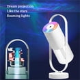 thumbnail image 4 of Mini humidificador portátil 200ml Cool Mist Atomizador de escritorio giratorio Dispositivo de hidratación Luz de noche LED, blanco sidaley  HA002288-01B, 4 of 6