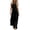 Black-1, variant on Jumpsuits for Women Halter Neck Button Sleeveless Wide Leg Pants Dressy Casual Summer Boho Rompers with Pockets