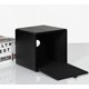 thumbnail image 5 of Caja de pañuelos cuadrada, caja de pañuelos de cuero Pu, soporte para decoración de baño Heilwiy Dresser (negro) esquí esquí Gafas de esquí, 5 of 5