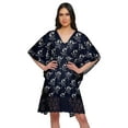 thumbnail image 1 of Moomaya Robe Courte de Caftan de Plage, Robe de Couverture Imprimée, Kaftan pour Femmes, Tenue de Plage, Couverture, 1 of 4