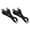 Black, variant on 2pcs/set 100cm Flat Tip USB to Type C Charging Wire Data Cable for Easy Storage and Travel Daily Home Use