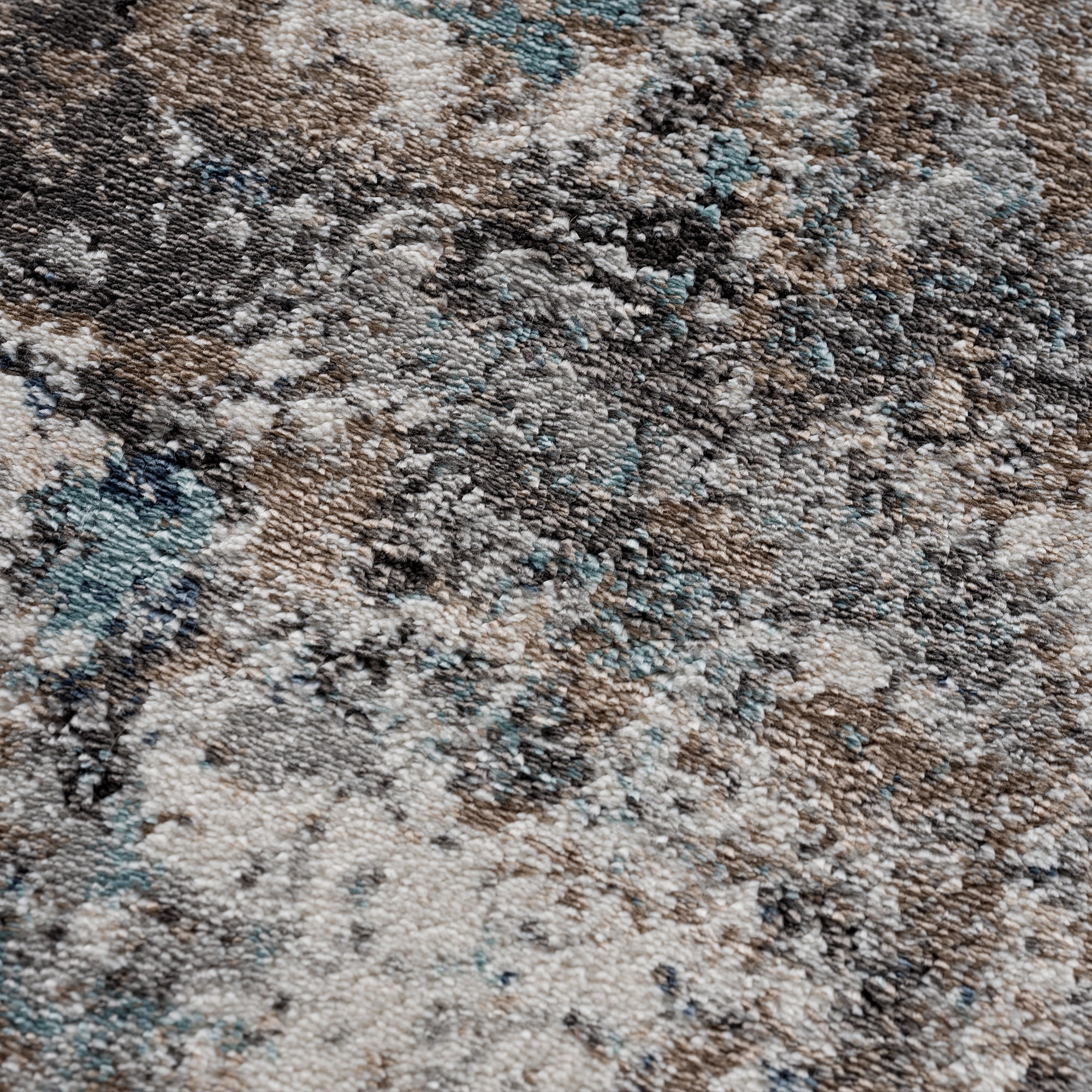 United Weavers Edinson Kendy Modern Abstract Accent Rug, Blue, 1'10" x 3'