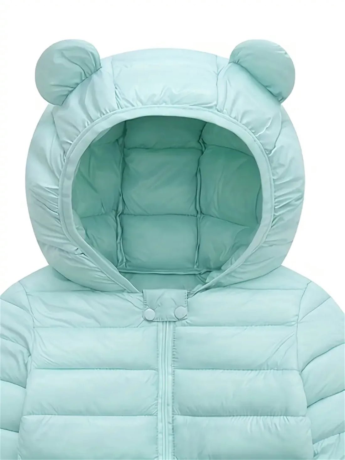 ATAIKU 6M-5T Toddler Baby Boy Girl Cute Hooded Puffer Jacket with Pants Kids Winter Snowsuit Lightweight Down Outwear